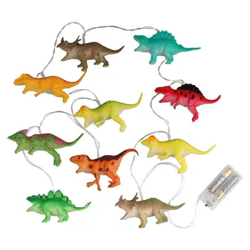 1 5M 10 LED דינוזאור פיות אורות USB מופעל באמצעות סוללה דקורטיביים ילדים גרלנד מנורות לילה לחדר השינה סוללה